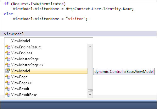 ASP.NET MVC ViewModel