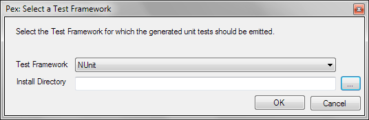 Select testing framework