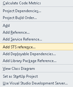 Add STS reference