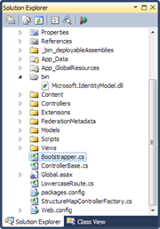 Windows Identity Model local reference