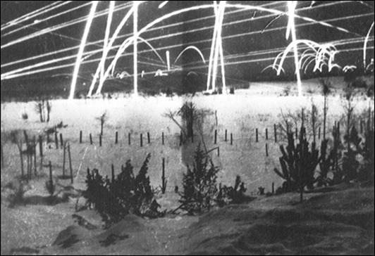 Tracer fire at Winter War