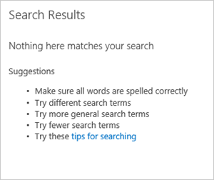 SharePoint Search Results Web Part with suggestions