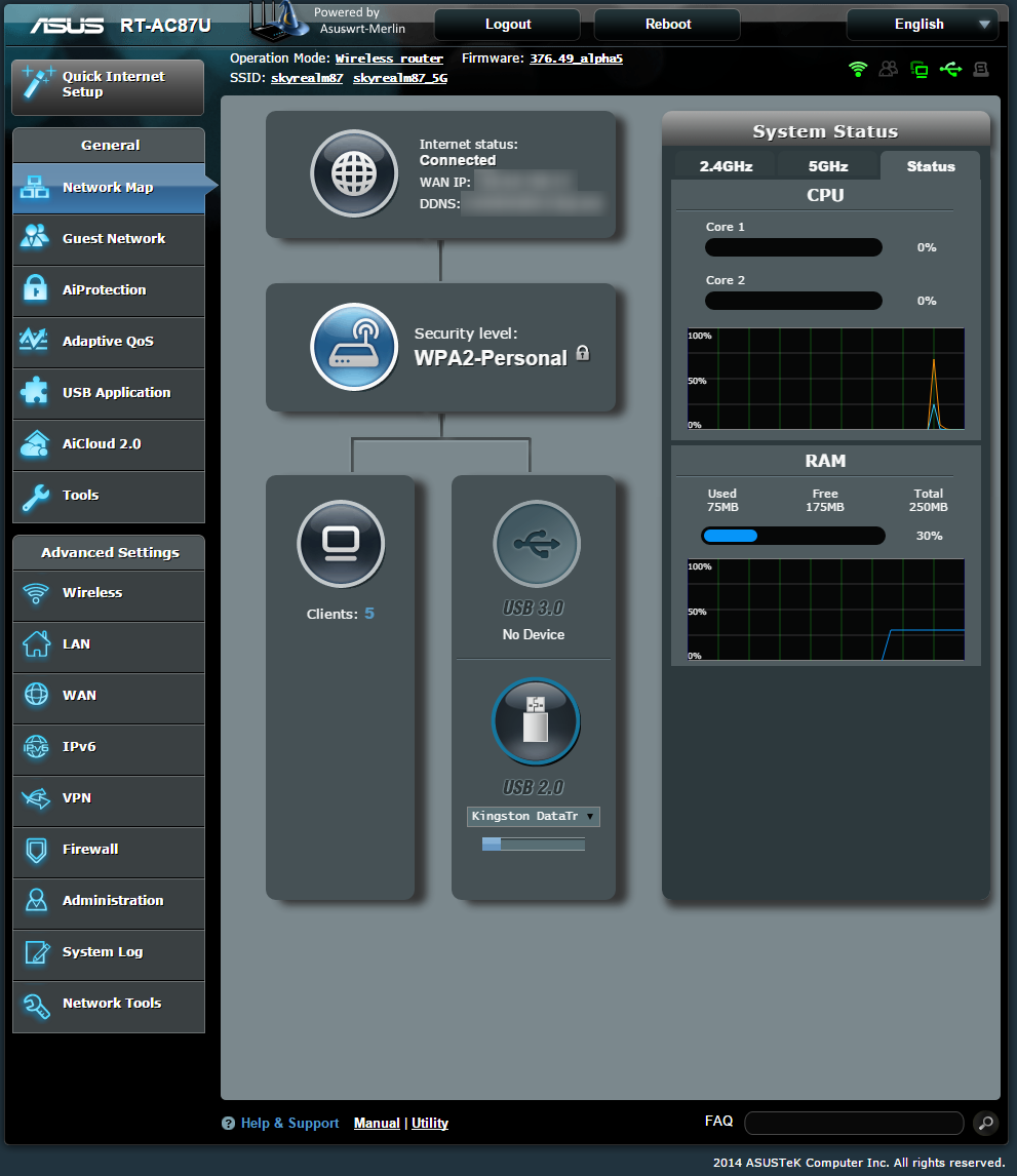 Asuswrt-Merlin: Looks like original but works better