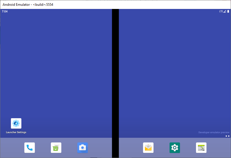 Surface Duo emulator